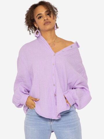 SASSYCLASSY Blouse in Lila