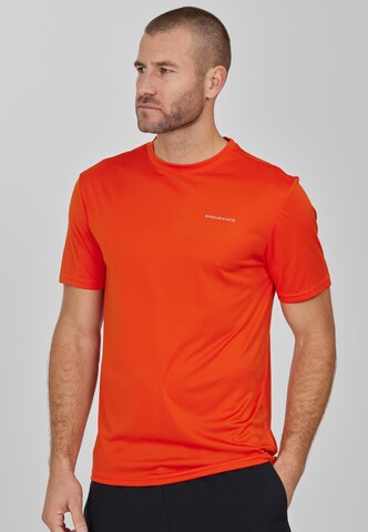 ENDURANCE Functioneel shirt 'Dipose' in Oranje: voorkant