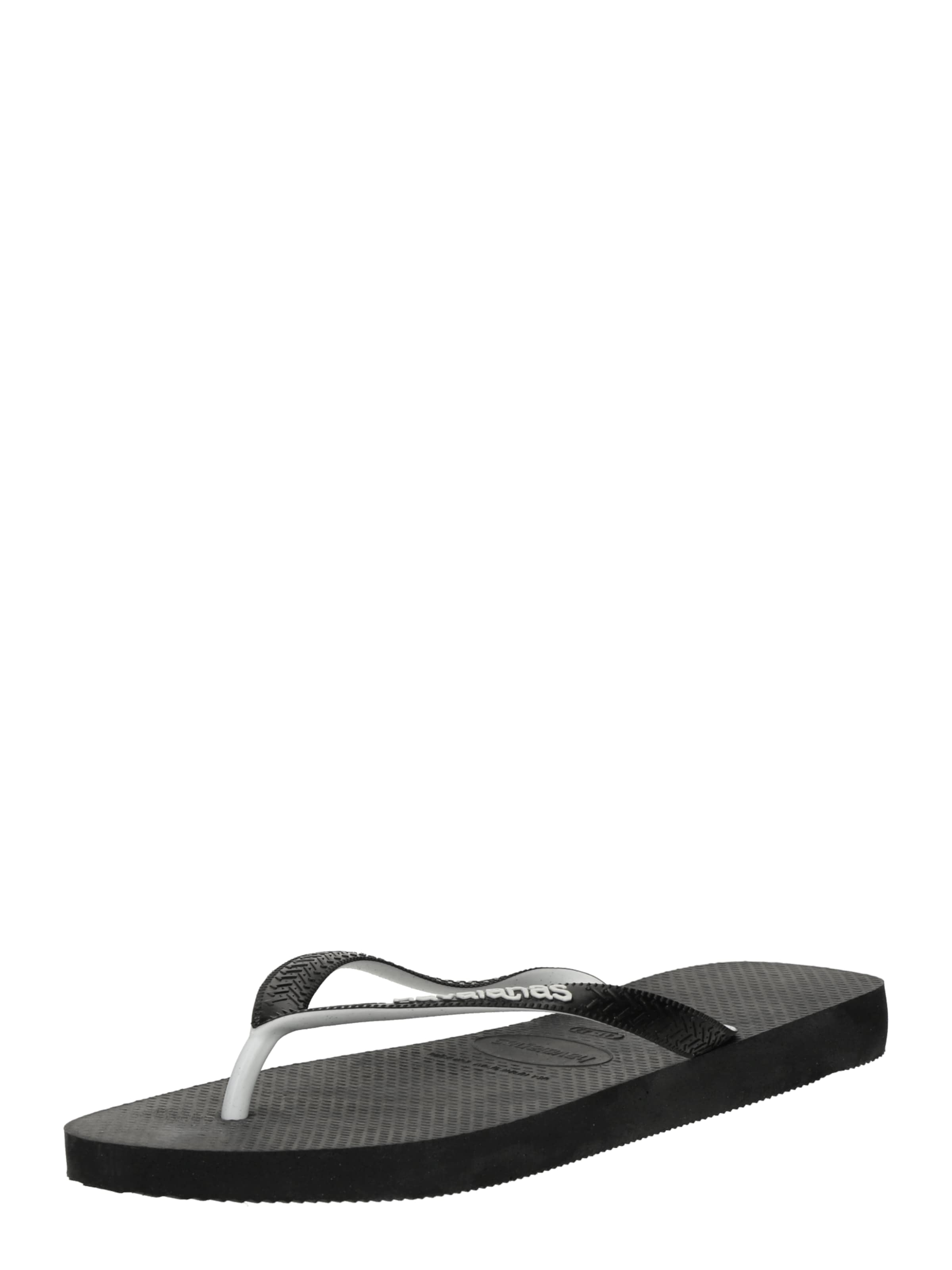 HAVAIANAS Tådelare 'Top Mix' i svart: framsida