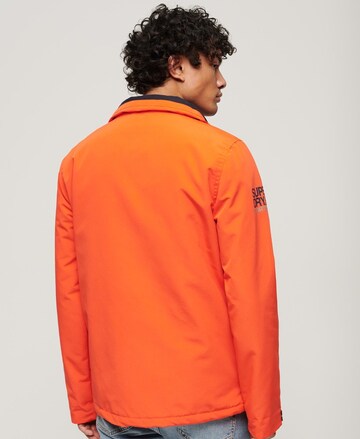 Veste mi-saison Superdry en orange