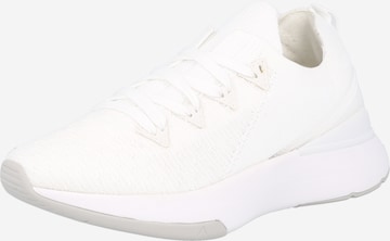 GUESS - Zapatillas deportivas bajas 'Janeea' en blanco: frente