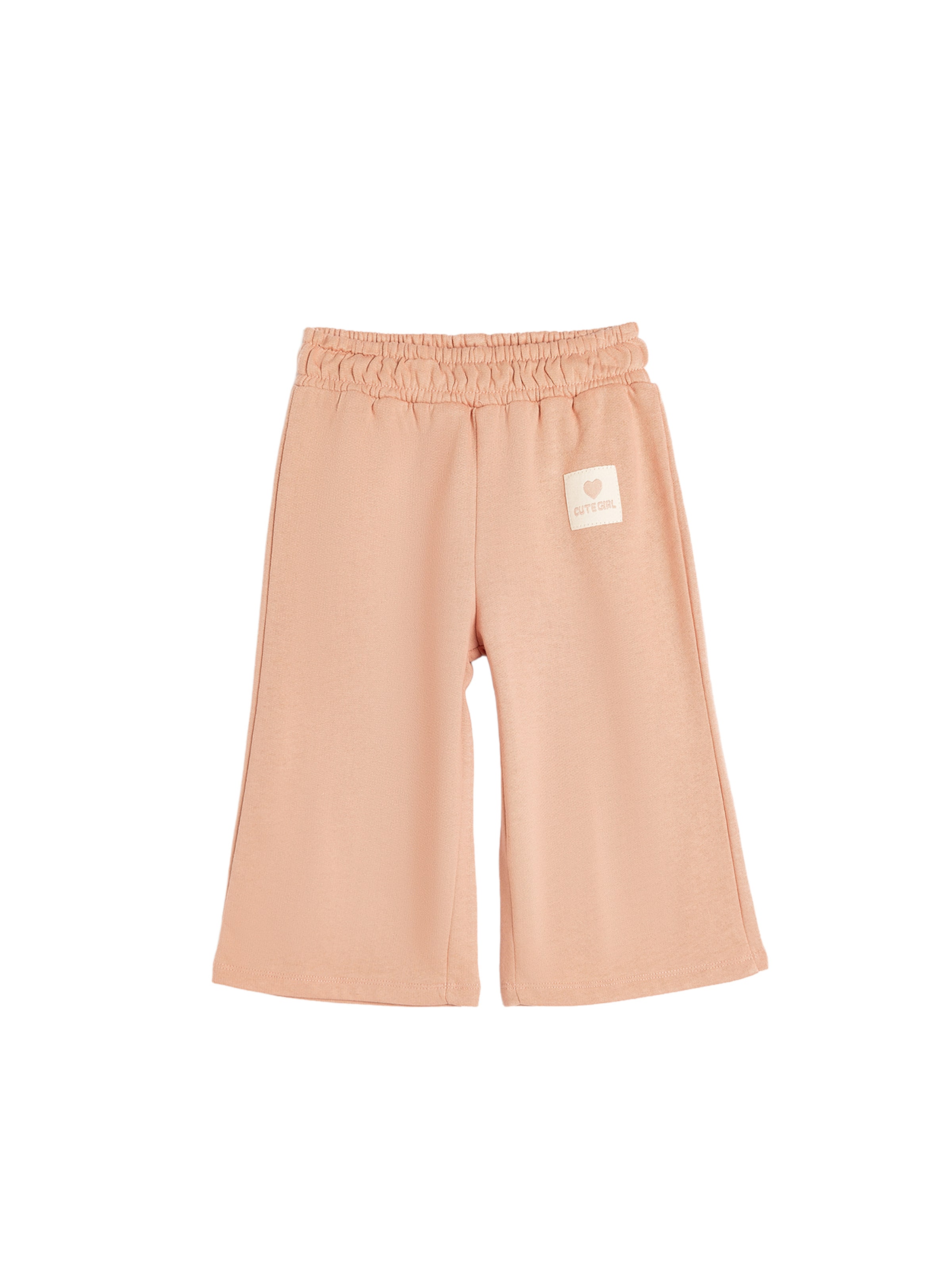 Koton Wide leg Trousers in Pink: front