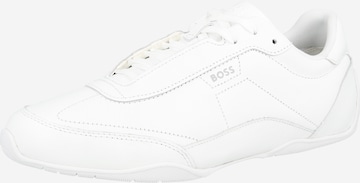 Baskets basses 'Jaylen' BOSS en blanc : devant