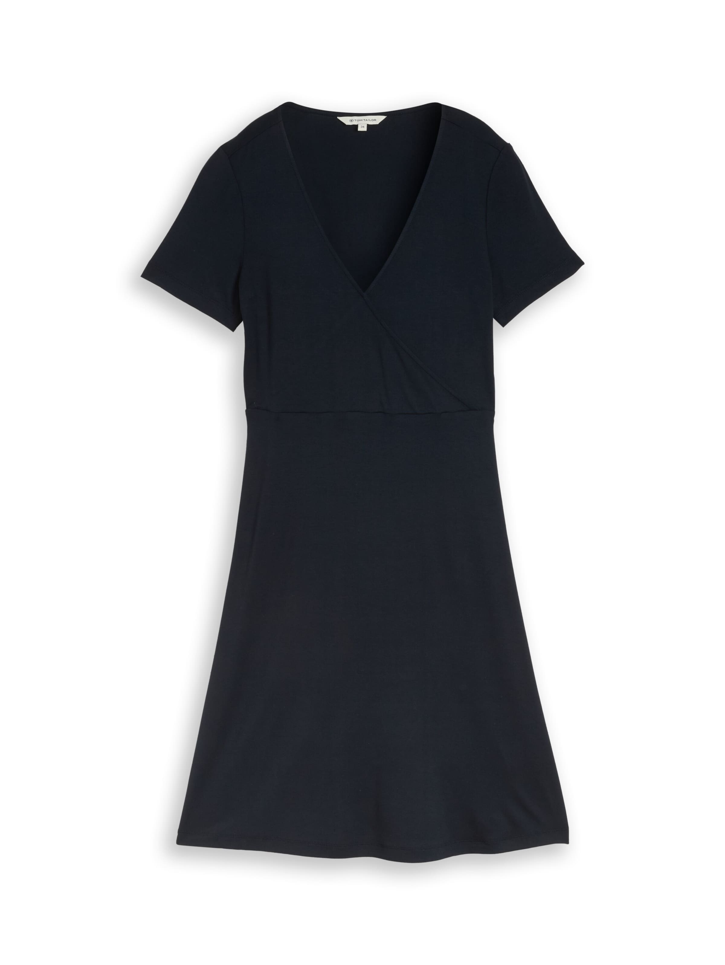 TOM TAILOR Kleid in Schwarz: Vorderseite