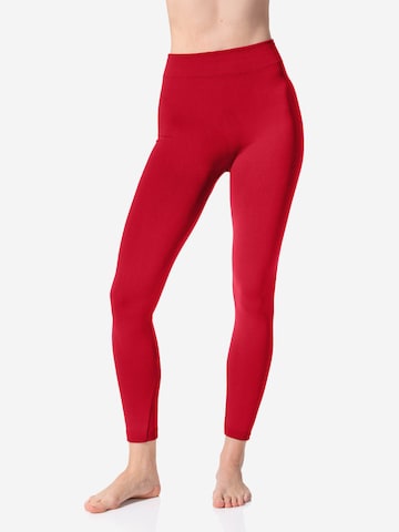 Yenita - Skinny Leggings en rojo: frente