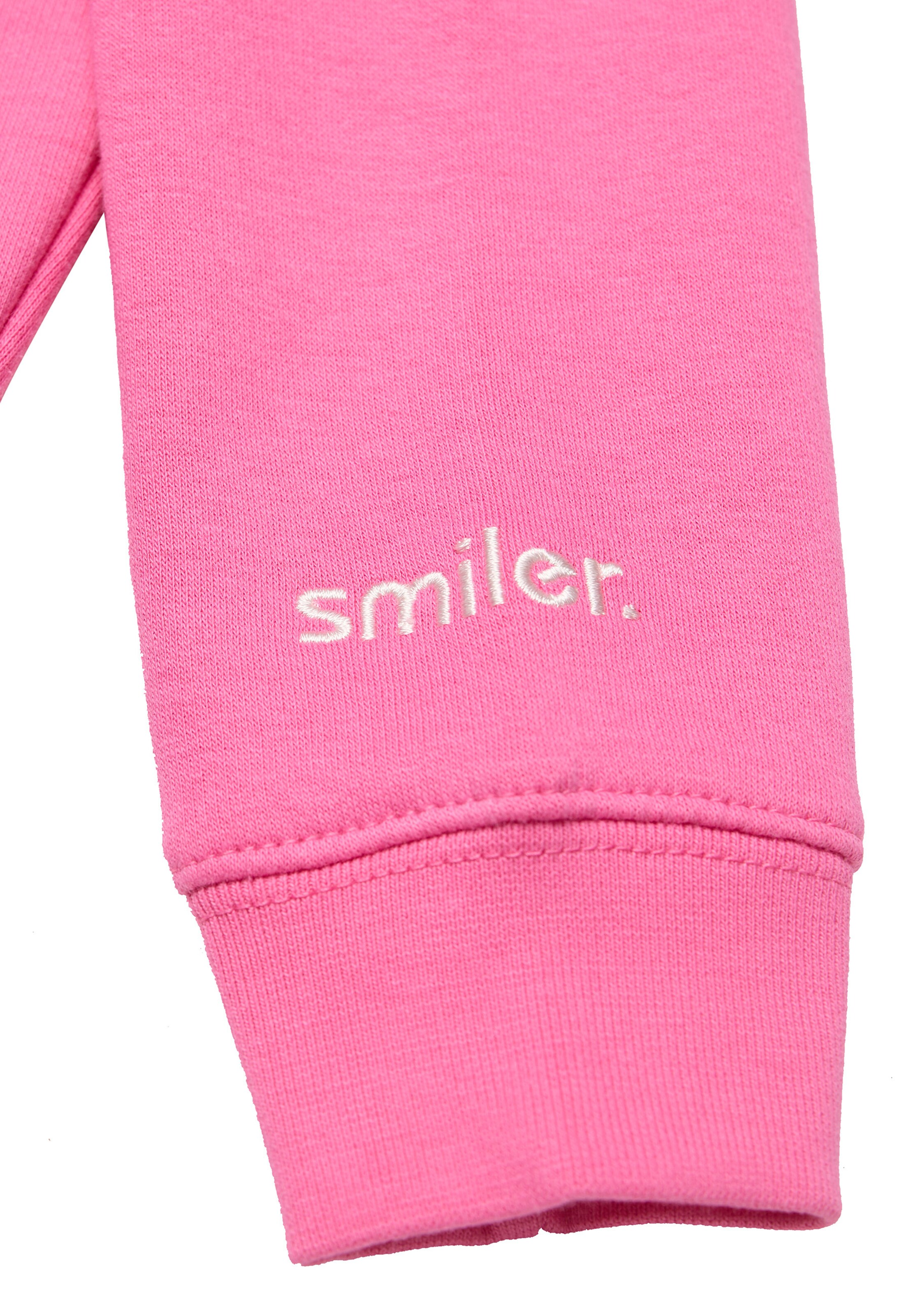 smiler. Sweatvest in Roze