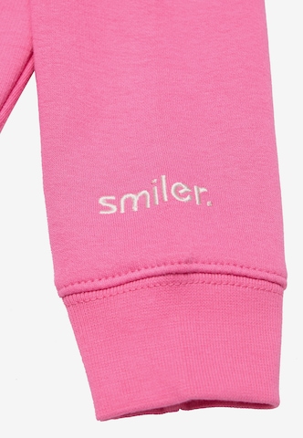 smiler. Sweatjacke in Pink