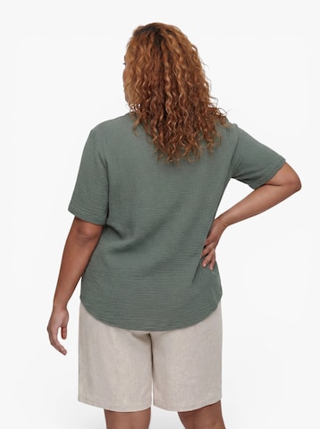 ONLY Carmakoma Blouse 'CARTHYRA' in Green