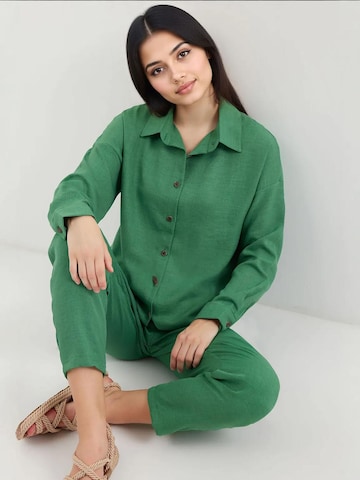 Bigdart - Calças de fato em verde