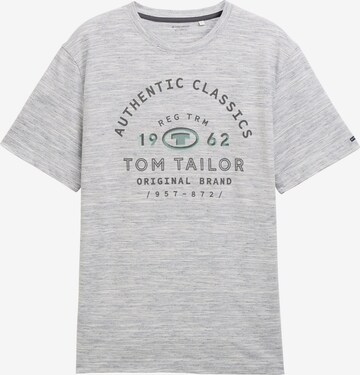 TOM TAILOR Shirt in Grijs: voorkant