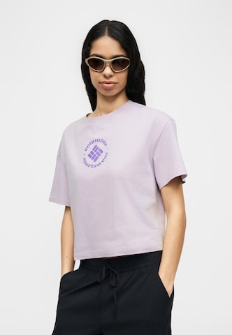 COLUMBIA Funktionsshirt 'Rolling Bend™' in Lila