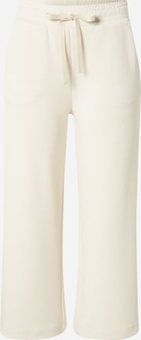 Soyaconcept Wide leg Broek 'Banu' in Beige: voorkant