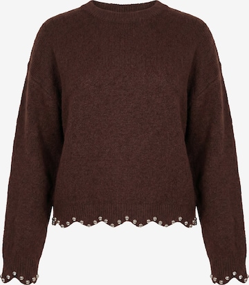 Studio Untold Pullover in Braun: Vorderseite