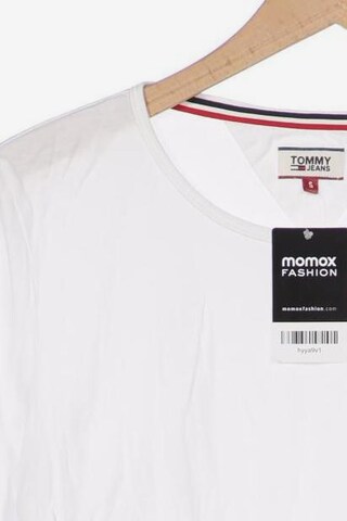 Tommy Jeans Langarmshirt S in Weiß