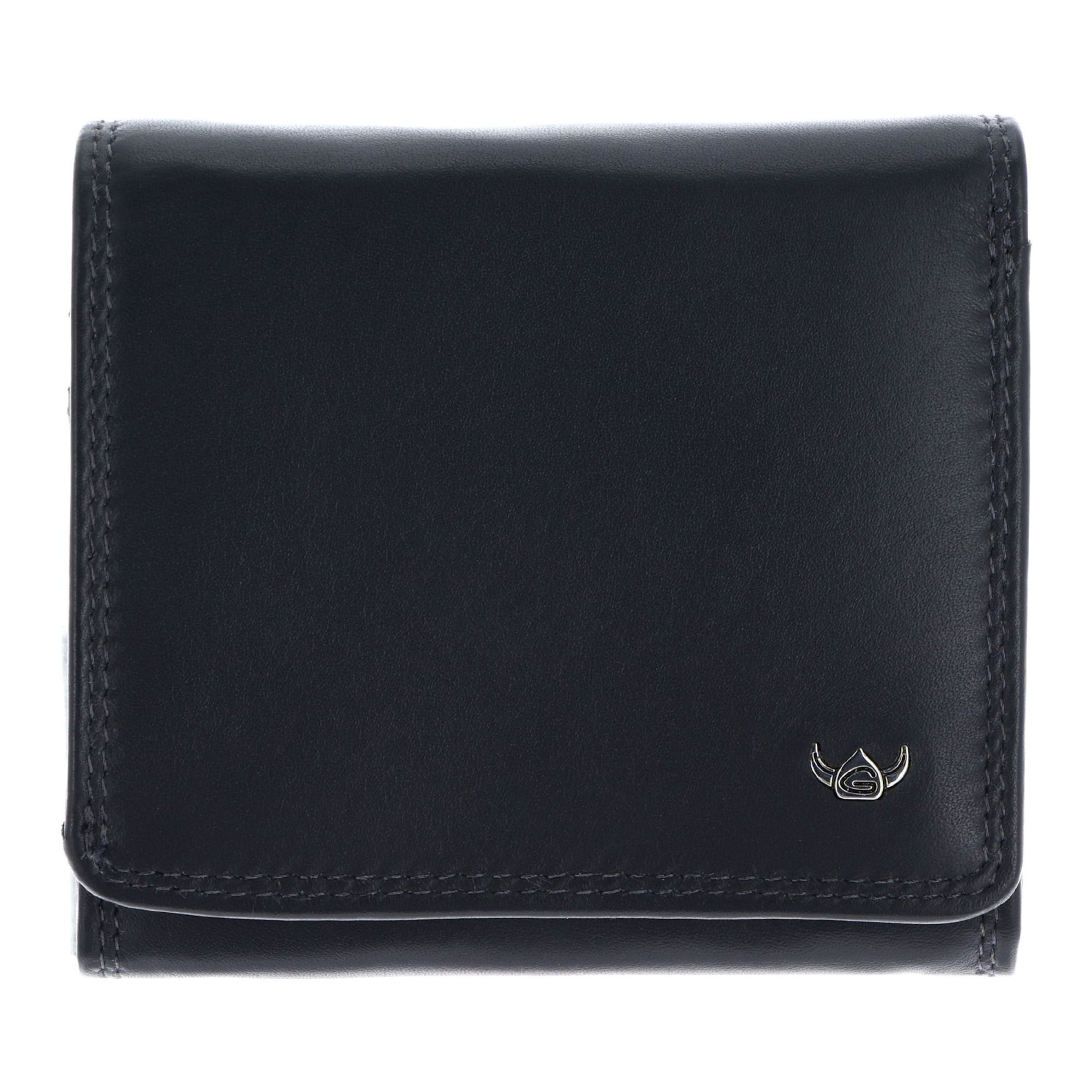 Porte-monnaies 'Polo' GOLDEN HEAD en bleu : devant