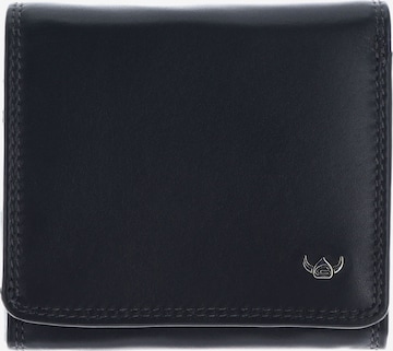 Porte-monnaies 'Polo' GOLDEN HEAD en bleu : devant