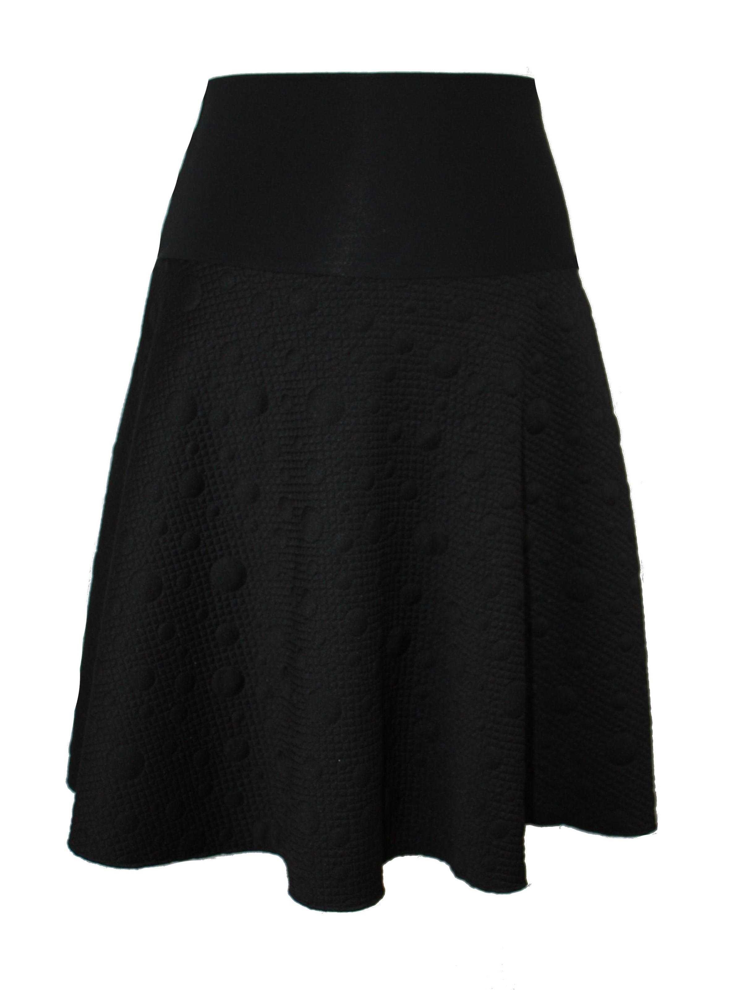 dunkle design Rock 'Scuba'‌‌‌ in Schwarz: Vorderseite