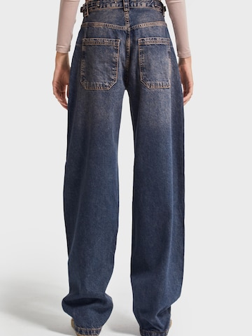 IT'S BASIC Loose fit Jeans 'Skater Mid Rise Jeans' in Blue
