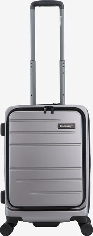 Discovery Suitcase 'Patrol' in Silver: front