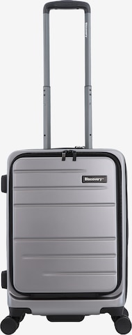 Discovery Suitcase 'Patrol' in Silver: front