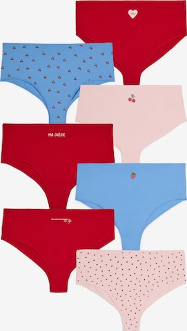 ZizziHipster gaćice 'LWeek' - miks boja boja: prednji dio