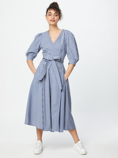 Rochie POLO RALPH LAUREN pe albastru / alb, Vizualizare model