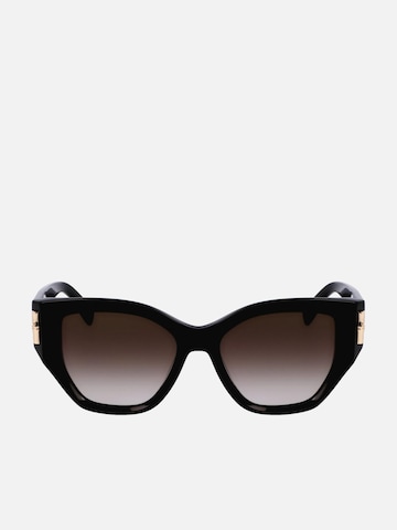 Longchamp Sunglasses in Black: front