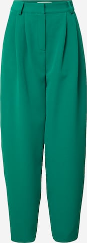 Guido Maria Kretschmer Women Viikidega püksid 'Inka', värv roheline: eest vaates