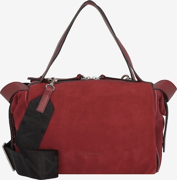 Liebeskind Berlin Shoulder Bag 'Gray' in Red: front