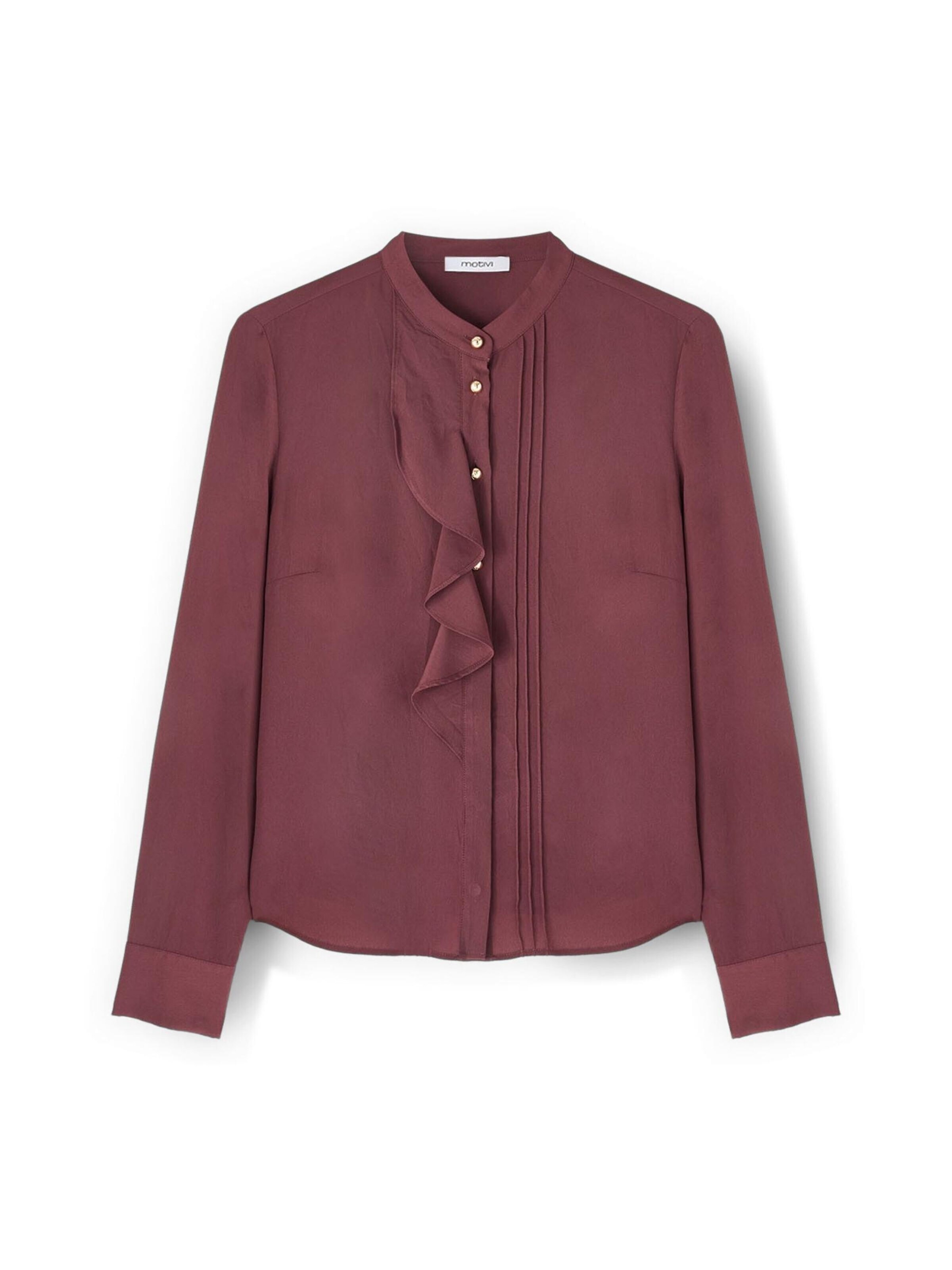 MOTIVI Blouse in Rood: voorkant