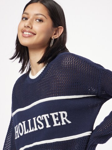 HOLLISTER Sweter w kolorze niebieski