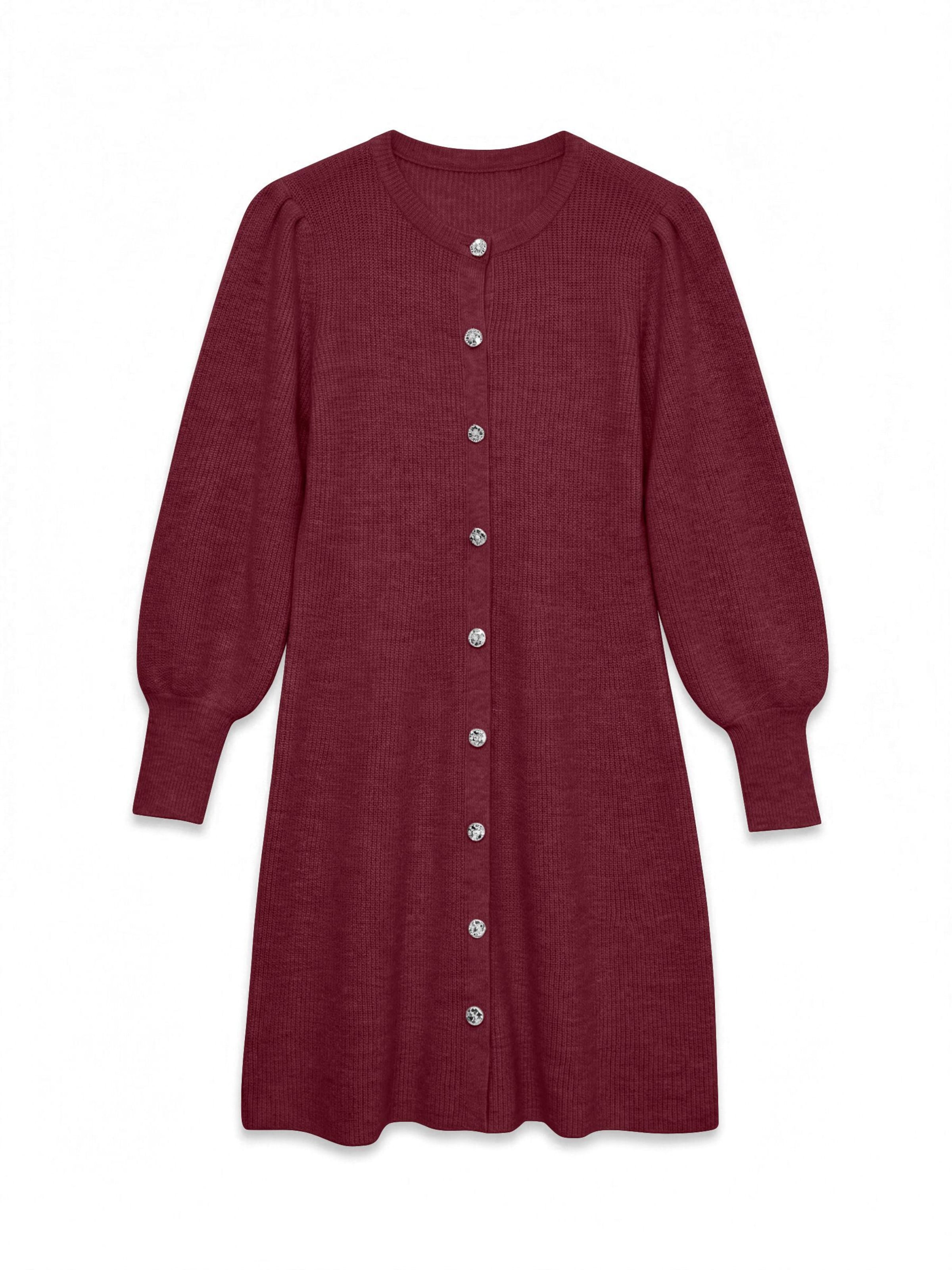 Abito in maglia 'VMLemon' di VERO MODA in rosso: frontale