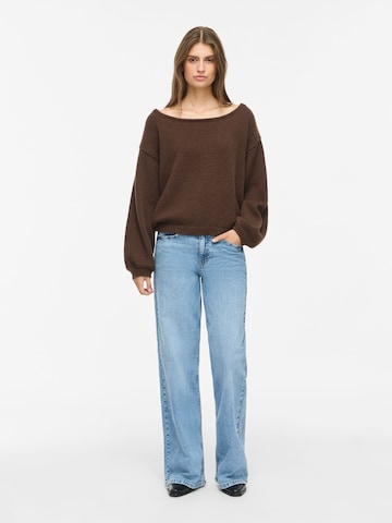 Pull-over 'NMBellis' Noisy may en marron