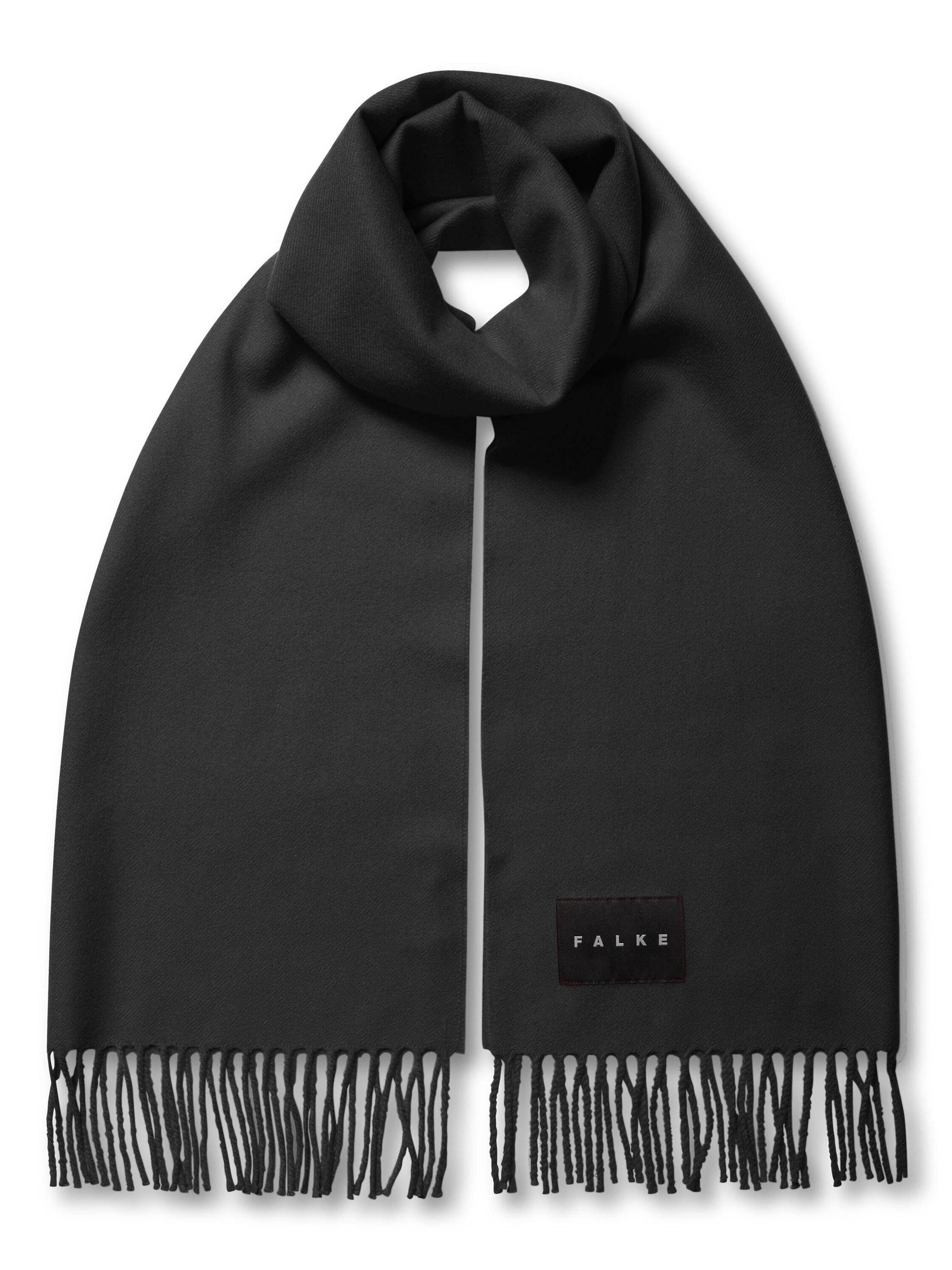 FALKE Scarf in Black: front