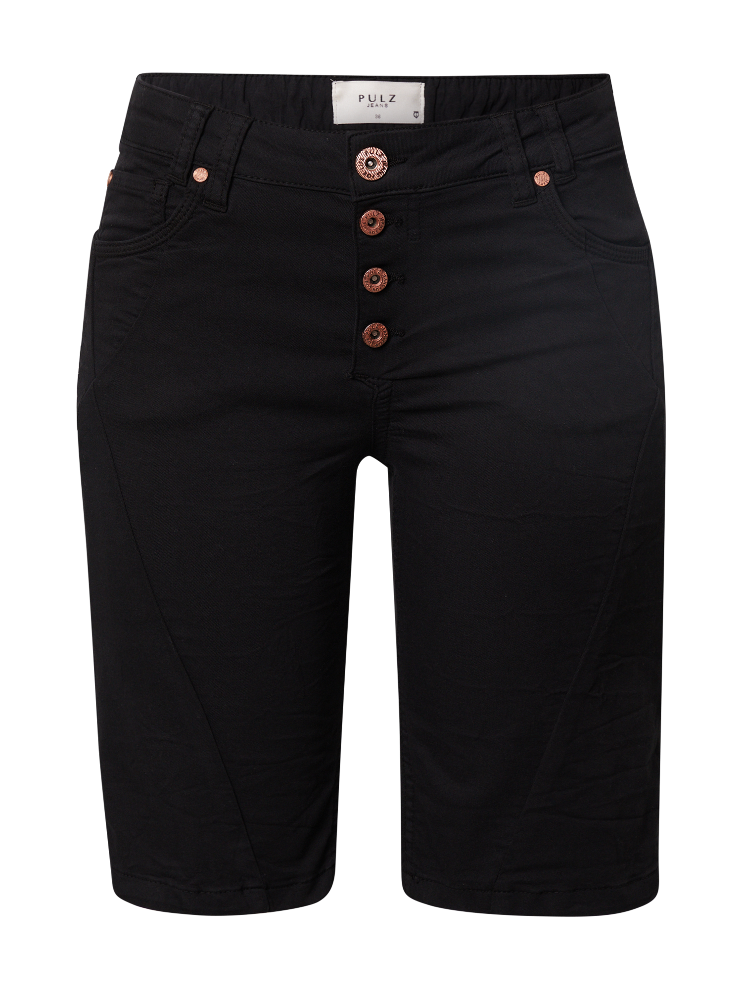 Plus size Odzież PULZ Jeans Spodnie ROSITA w kolorze Czarnym 