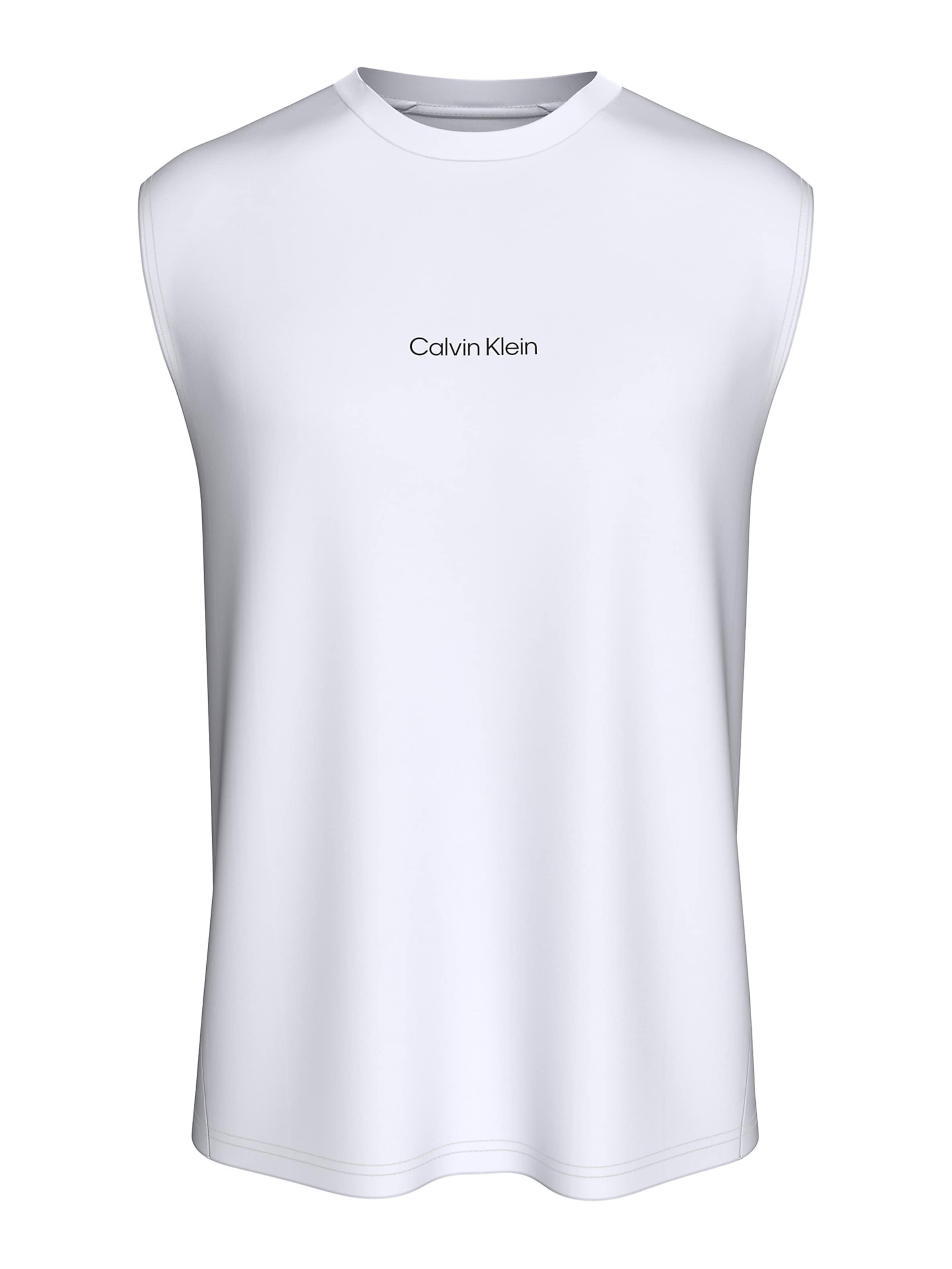 Calvin Klein Swimwear Majica v velikosti S  | bela barva, Prikaz izdelka