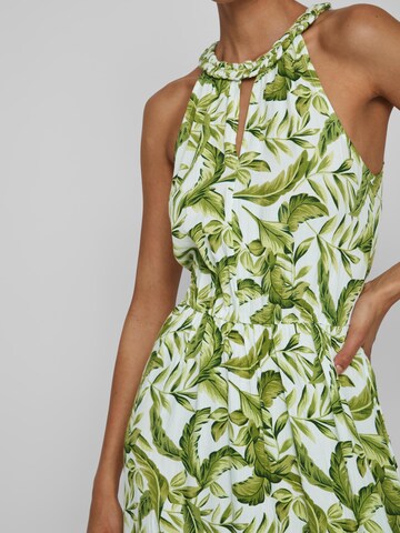VILA Summer Dress 'Mesa' in Green