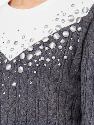 Liu Jo Pullover 'MAGLIA CHIUSA TF6187 MA25S'‌‌‌‌‌‌ in Grau
