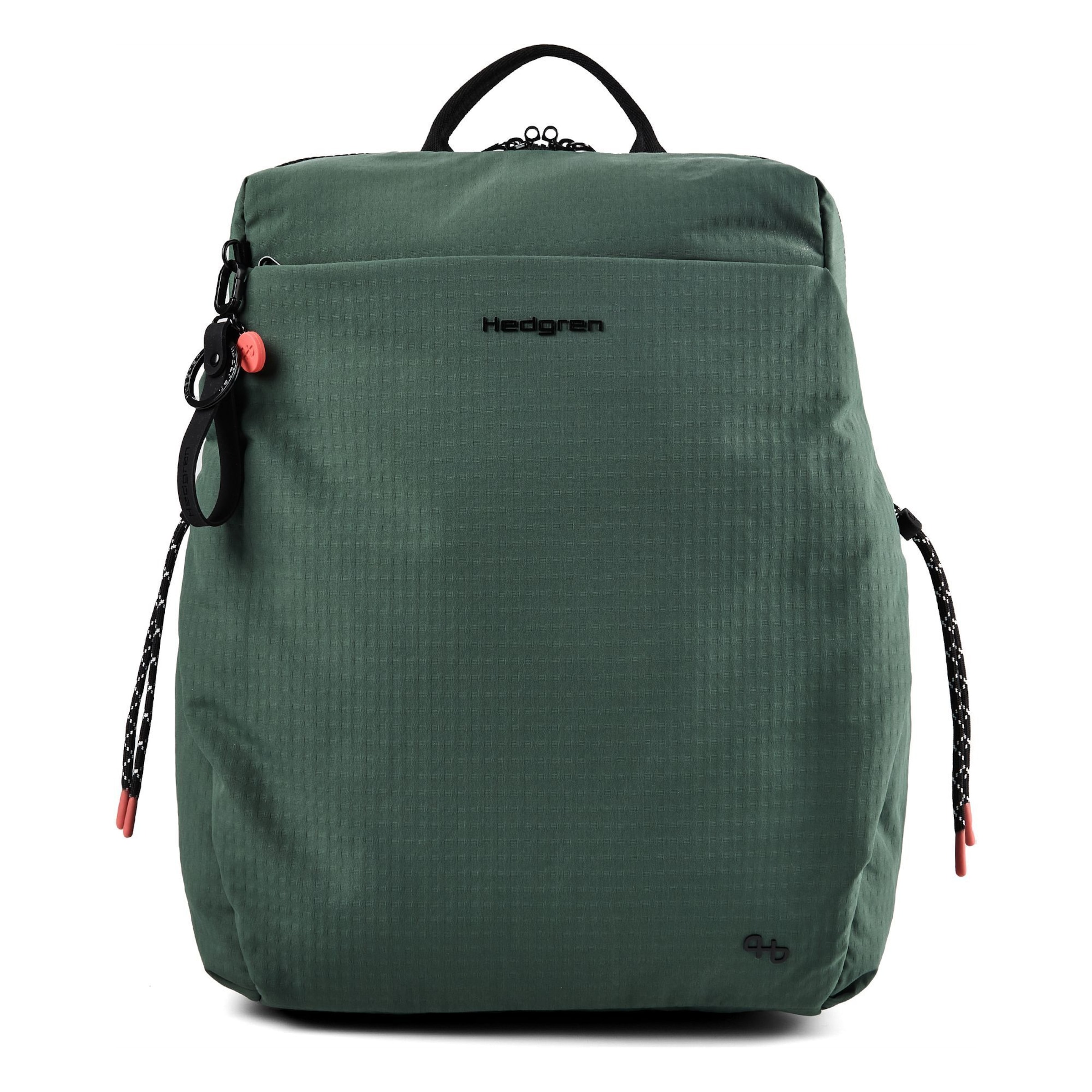 Hedgren Backpack 'String' in Green: front