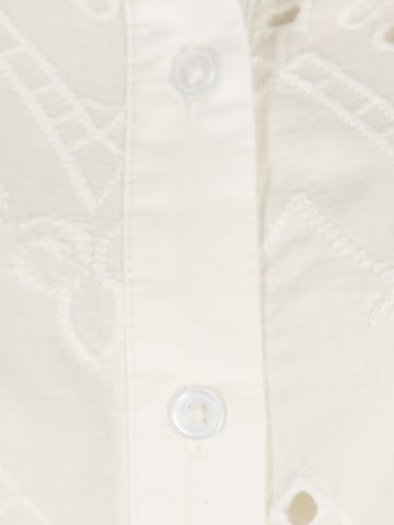 Only Petite Платье-рубашка 'SINA CLEO' в Белый