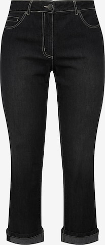 Angel of Style Regular Jeans in Black: front