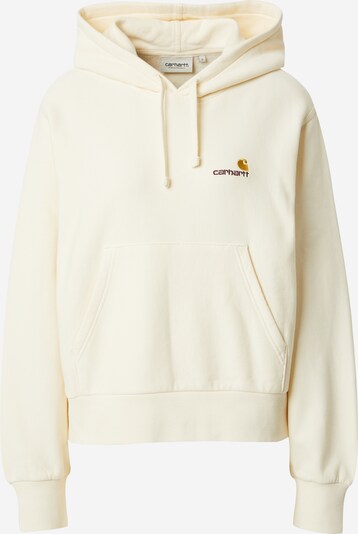 Carhartt WIP Sweatshirt in beige / goldgelb / schwarz, Produktansicht