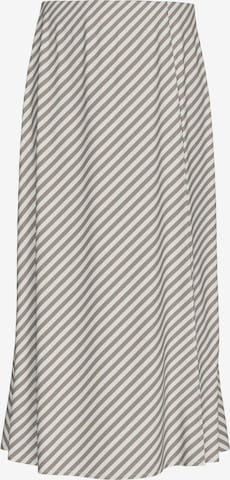 Gonna 'PCNya' di PIECES in grigio: frontale