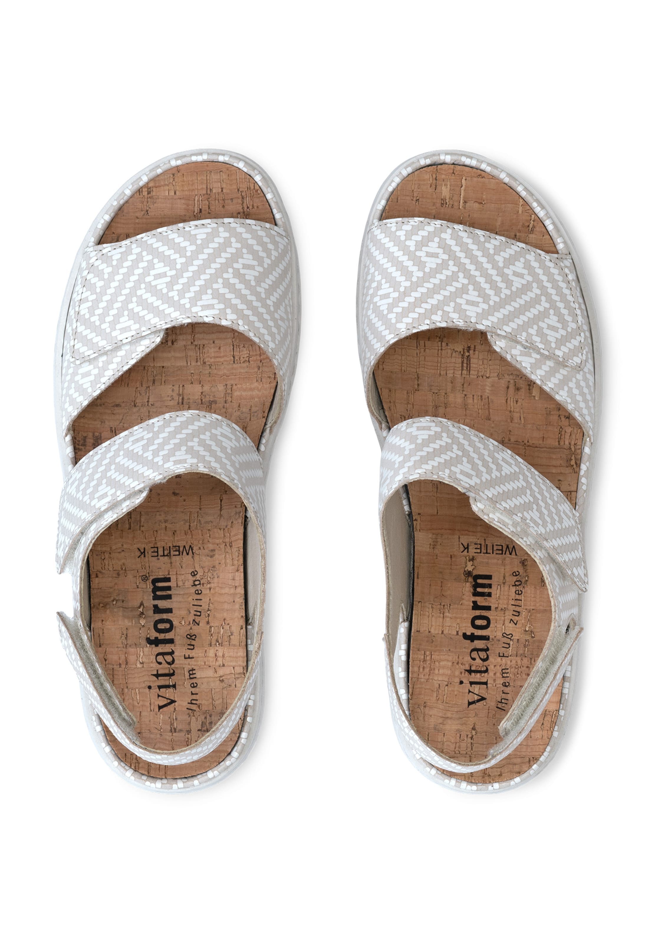 VITAFORM Sandals in Beige