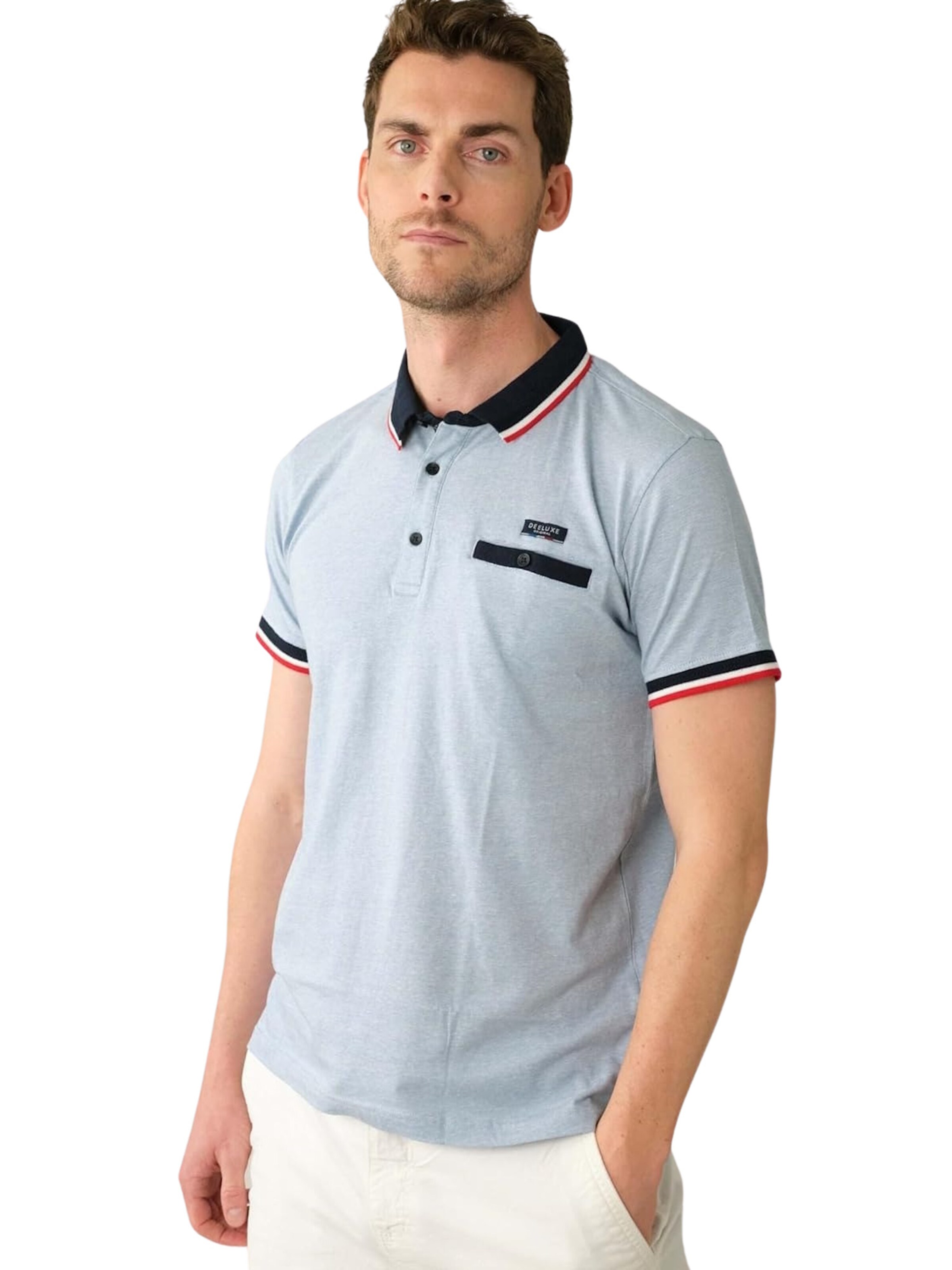 Deeluxe Bluser & t-shirts 'Drexler' i blå: forside