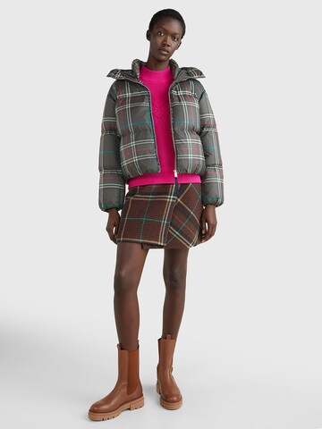 TOMMY HILFIGER Winterjacke in Grün