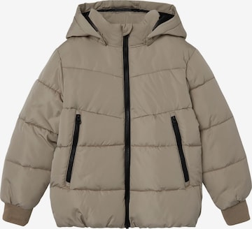 NAME IT Winter Jacket 'MUSIC' in Beige: front