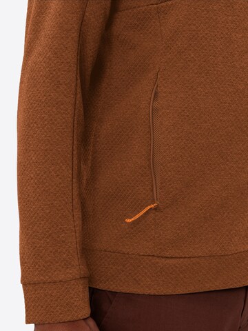 VAUDE Athletic fleece jacket 'Neyland ' in Brown