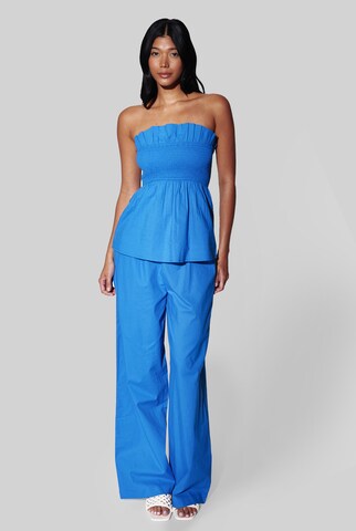 South Beach Top in Blau