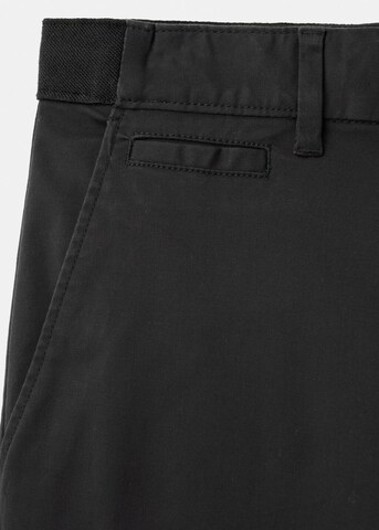 MANGO MAN Slim fit Pants 'Prato' in Black